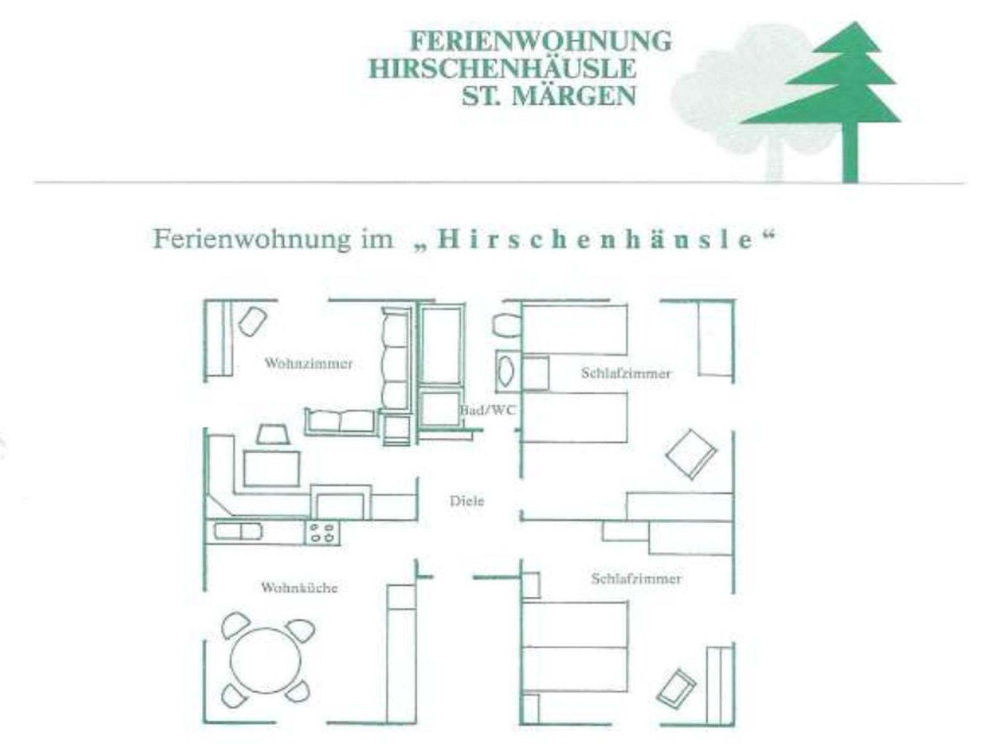 상트마르겐 Hirschenhaeusle 아파트 외부 사진